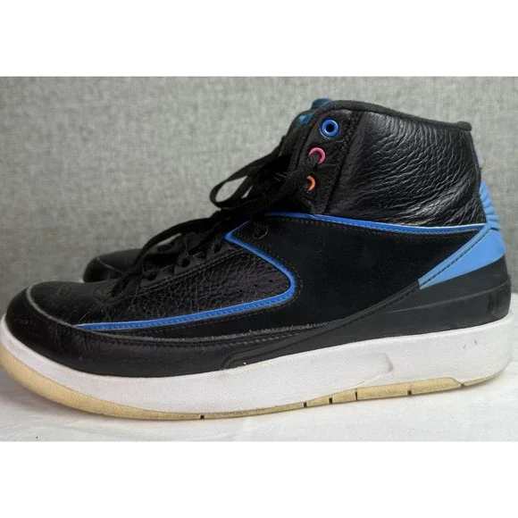 Nike Air Jordan 2 Retro Radio Raheem High‎ Top Sneakers Men's Size 8